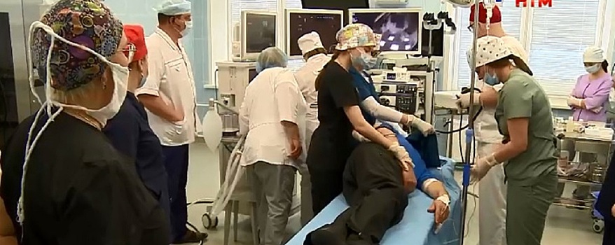 Национальный медицинский исследовательский центр радиологии Минздрава РФ организовал мастер-класс для мордовских эндоскопистов