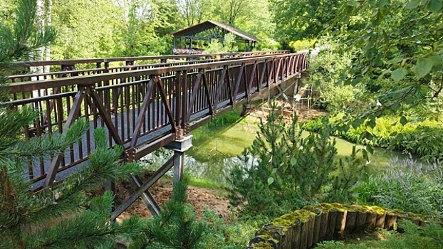В Московской области вручную собрали первый алюминиевый мост