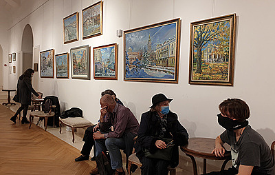 Фестиваль российской культуры "Вернисаж" открылся в Русском доме Белграда