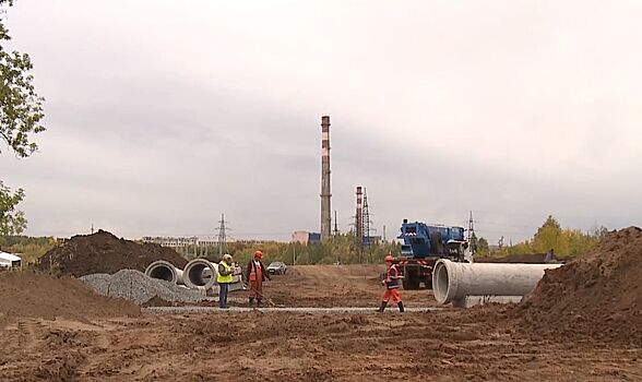 В Воткинске начался ремонт дороги от объездной до завода РТО