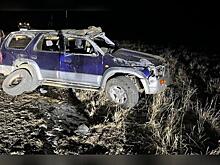 Водитель Toyota Hilux Surf перевернулся в Шилкинском округе