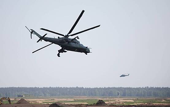 Польша отреагировала на информацию о вторгшемся на территорию Белоруссии Ми-24
