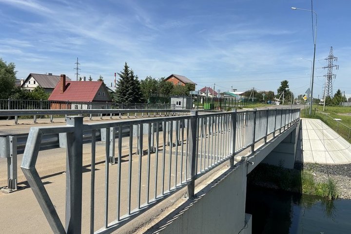 В Казани открыли новый мост в Отарах — выход на Большое Казанское кольцо