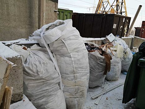 В Красноярске бизнесменов штрафуют за несанкционированный выброс мусора