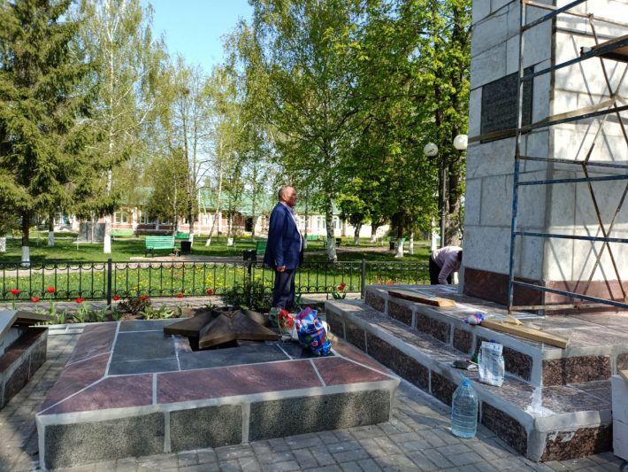 В Курской области к 9 мая отремонтировали 408 памятников