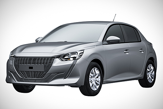 В России запатентовали Peugeot 208 второго поколения