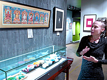 Индийская рага с глубокой философией и сакральные картины из Непала на выставке «Пять цветов великой пустоты»