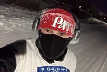 Российский боксер организовал забег в 25-градусный мороз