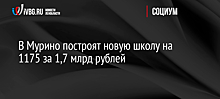 В Мурино построят новую школу на 1175 за 1,7 млрд рублей