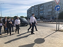 Алиханов оценил капремонт центральной улицы в Светлом