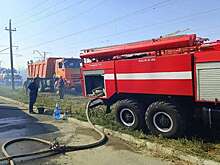 В Ростовской области на хуторе Мержаново потушили пожар