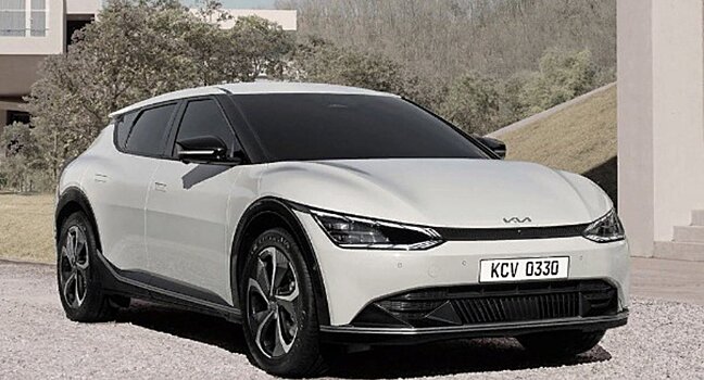 Новый кросс-хэтч Kia EV6 остался без «тигриного носа»