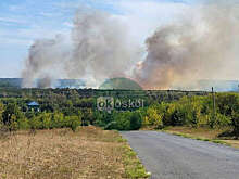 В Старом Осколе Белгородской области произошел пожар