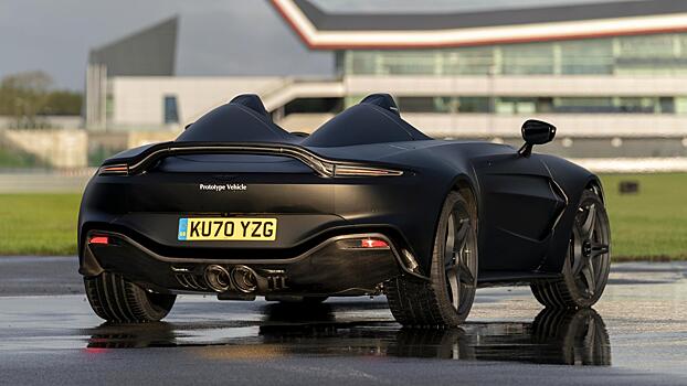 Aston Martin тестирует V12 Speedster