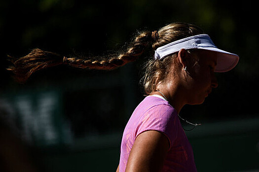 Теннисистка Блинкова не смогла выйти в 1/4 финала турнира в Шэньчжэне