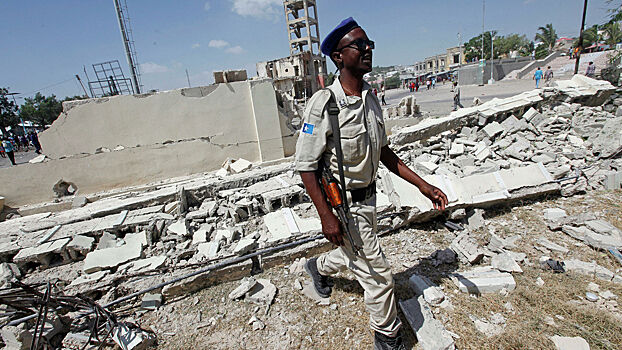 20 человек погибли при взрыве в Сомали
