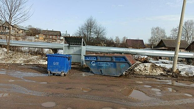 Шиномонтажный сезон окончен: регоператор убирает бункеры для шин