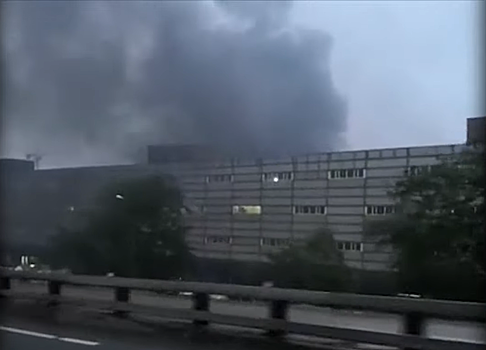 На северо-востоке Москвы локализовали пожар на складе