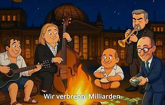 Ролик "Мы сжигаем миллиарды" стал рождественским хитом в Европе