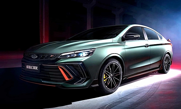 Geely показала первые фото нового молодежного спортседана Binrui Cool