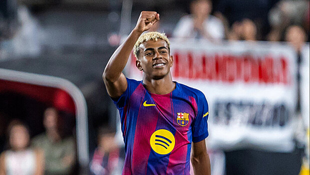 Ямаль стал игроком матча «Барселона» – «Алавес» по Индексу ГОЛа – 9.4. У Ольмо с дублем тоже 9.4, у Рафиньи и Левандовского – по 7.5, у Берналя – 5.8