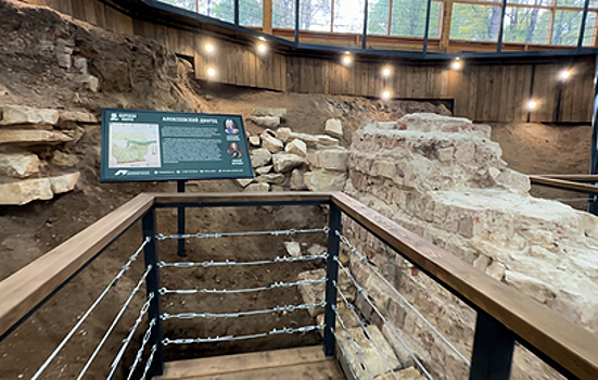 На месте усадьбы Меньшикова в парке Лосиный остров найден исторический раскоп