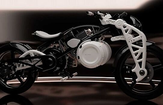 Curtiss представили электробайк с фантастическим дизайном