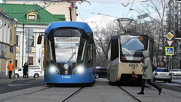 Москва полностью обновит парк трамваев