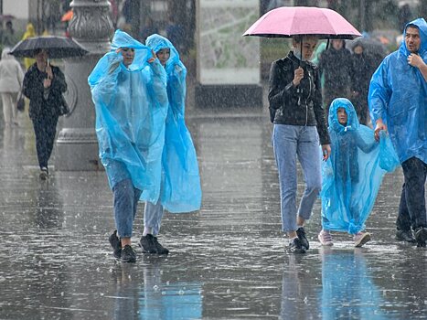 Москвичей предупредили о дождях на следующей неделе