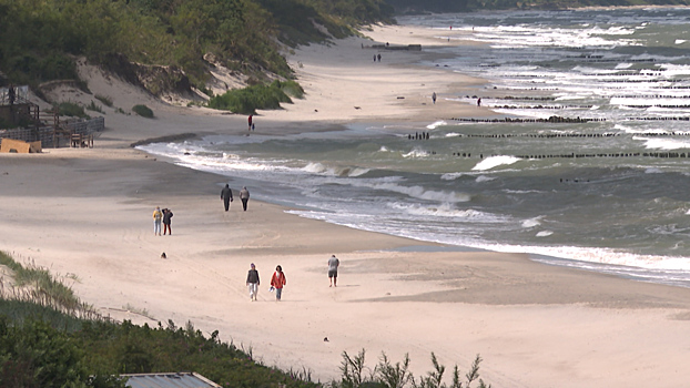 Власти рассчитывают на восстановление ширины светлогорского пляжа до 30 метров