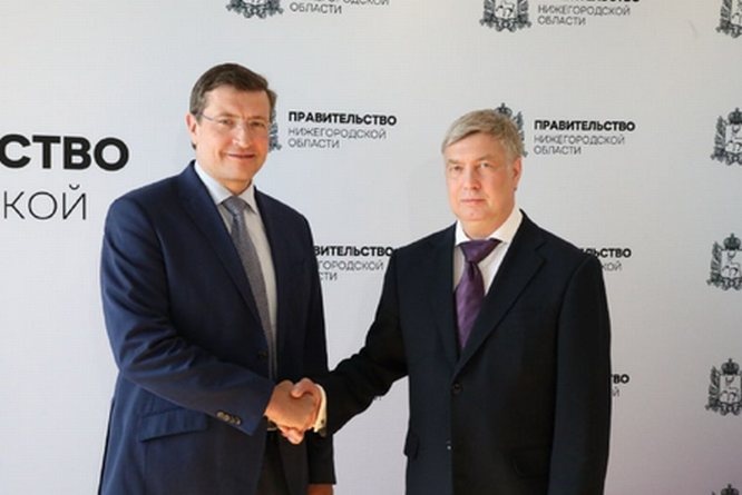 Нижегородский и ульяновский губернаторы договорились развивать потенциал Волги