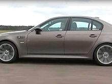 BMW M5 E60 принимает вызов от Lamborghini Gallardo в противостоянии двигателей V10