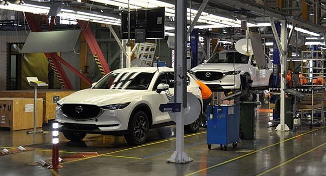 Во Владивостоке производство Mazda сократилось на 17% в 2020 году