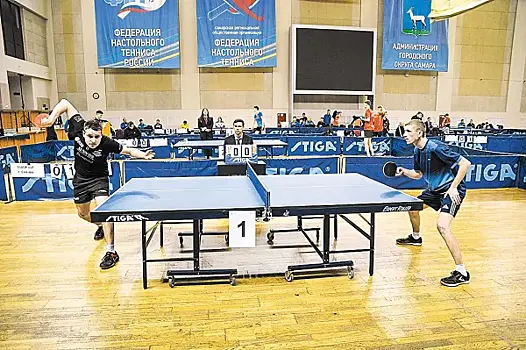 В Самаре прошел командный тур чемпионата России по настольному теннису