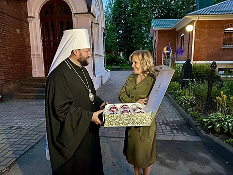 В Клину побывал Митрополит Клинский Леонид Патриарший экзарх Всея Африки