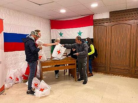 Российский Красный Крест отправит в Сирию вторую гуманитарную миссию