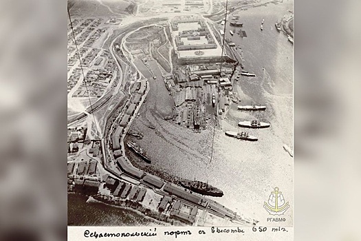 Как выглядел севастопольский порт в начале XX века