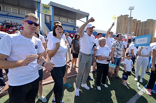 Команда городского Совета Оренбурга и счетной палаты заняла первое место на фестивале ГТО