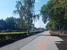 Подрядчик завершил благоустройство сквера на улице Веденяпина