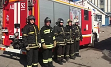Пожарные остановили пожар в Зюзине