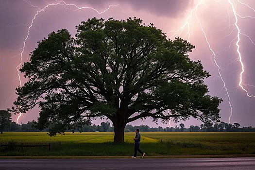 Смертельно опасная молния. Какие правила надо соблюдать, чтобы не погибнуть во время грозы
