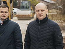 Глава г.о. Пушкинский Максим Красноцветов проверил капремонт на Белинской улице