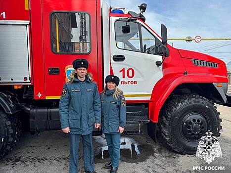 В Курской области спасли мужчин, провалившихся под лёд
