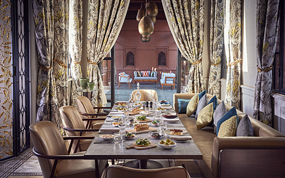 Гастрономический Марракеш: новый ресторан мишленовского шеф-повара Элен Дарроз открылся в отеле Royal Mansour Marrakech
