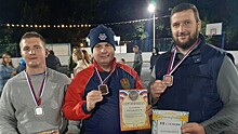 Сотрудник ПСО № 306 поселения Киевский получил золотую медаль на соревнованиях по русскому жиму