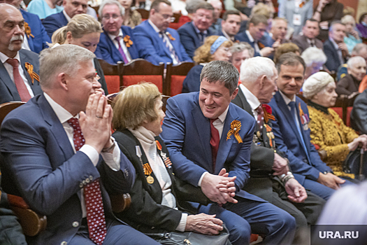 Пермские губернатор и мэр пришли на концерт по случаю Дня Победы