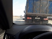 На тюменской объездной из-за ДТП с Камазами образовалась пробка