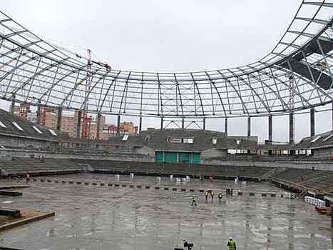 Преображенный стадион «Динамо» откроют в мае 2018-го