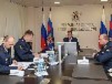 Директор ФСИН России генерал внутренней службы Российской Федерации Аркадий Гостев представил Губернатору Владимирской области Александру Авдееву начальника ВЮИ ФСИН России