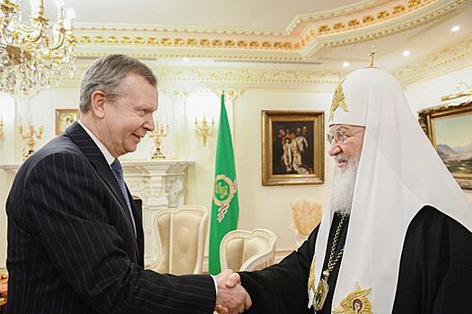 Впечатлен красотой русских: как прошла встреча патриарха Кирилла и посла Эстонии